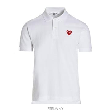 Comme des Garcons 26SS �ĵ������� Comme Des garcons Play �ΰ� Patch ���� ���� AXT0065WHIT26SS �ĵ������� Comme Des garcons Play �ΰ� Patch ����