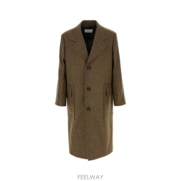 Ferragamo 24FW ����䷹ ��󰡸� Melange mud �� ��Ʈ 144328778553OLIVE TP5788945624FW ����䷹ ��󰡸� Melange mud �� ��Ʈ 14432877855
