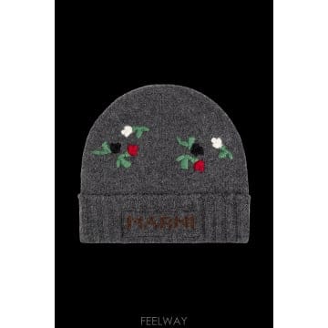 Marni 26FW Marni Cap with embroidery CLMC0192S0UFZ415FLN60 TP5774626FW Marni Cap with embroidery CLMC0192S0UFZ415FLN60 T