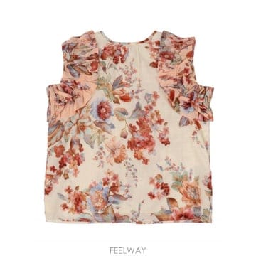 26SS 짐머만 Awaken Kids Sleeveless 탑 5943TRS261IVFM TP578802356