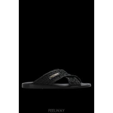 Dolce&Gabbana ��ü�ذ��ٳ� Slides with �ΰ� patch A80618A06758B956 TP579233192��ü�ذ��ٳ� Slides with �ΰ� patch A80618A06758B956 T