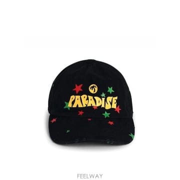 25SS 팜엔젤스 Paradise 블랙 코튼 모자 PMLB108S25FAB0031018 TP579432176