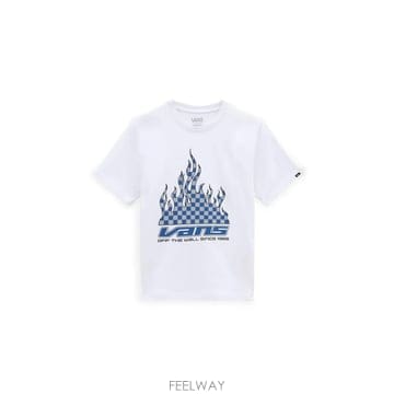 VANS 23SS  reflective checkerboard flame t ���� VN0007ZNKWHT1 TP57023SS  reflective checkerboard flame t ���� VN0007ZNKWH