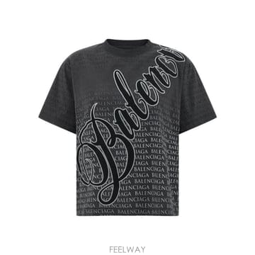 Balenciaga 26SS Balenciaga Cursive T ���� 850990TTVN96552 TP57790273926SS Balenciaga Cursive T ���� 850990TTVN96552 TP57790