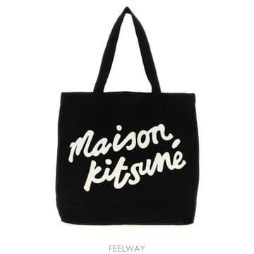 Maison Kitsune 26SS Maison Kitsune BORSA ��Ʈ CON SCRITTA PW05124WW9042P199 T26SS Maison Kitsune BORSA ��Ʈ CON SCRITTA PW05124WW90