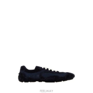 PRADA 26SS ����� �̵峪��Ʈ ���� suede �� mesh Montecarlo ����Ŀ�� 1E247OFD0103D26SS ����� �̵峪��Ʈ ���� suede �� mesh Montecarlo 