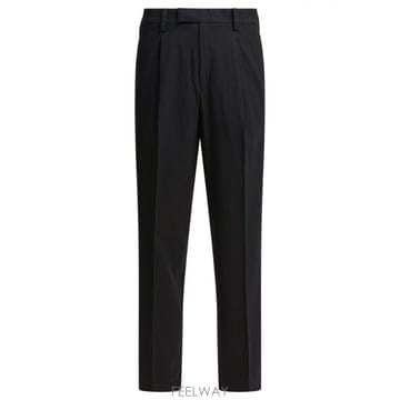 Vince 25FW VINCE Pleated Louie Relaxed trousers M09712768001BLK TP25FW VINCE Pleated Louie Relaxed trousers M09712768001