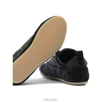 JIL SANDER 26SS ������ ����Ŀ�� Etage ������ in raso e camoscio J15WS0047P759700126SS ������ ����Ŀ�� Etage ������ in raso e camoscio J