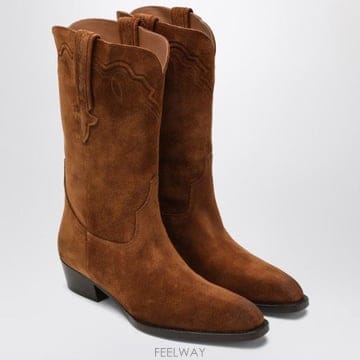 | Other Brand | 25FW �ĸ��ػ罺 Hilda ���� in Cognac suede PX1452XWACSCO TP5792602025FW �ĸ��ػ罺 Hilda ���� in Cognac suede PX1452XWACS
