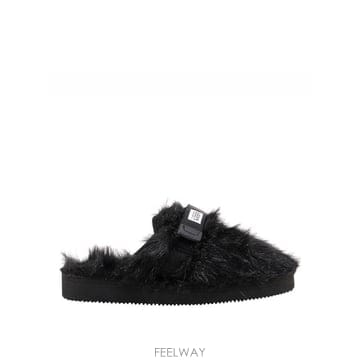 SUICOKE 26SS SUICOKE Synthetic fur mule OG0722EUBLACK TP57807933026SS SUICOKE Synthetic fur mule OG0722EUBLACK TP578079