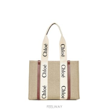 Chloe 26FW chloe Woody �̵�� �� in ������ canvas CHC22AS383I2690U TP578026FW chloe Woody �̵�� �� in ������ canvas CHC22AS383