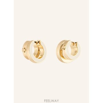 Tory Burch �丮��ġ ICON Hoop Earrings 100319358619500 TP581118013�丮��ġ ICON Hoop Earrings 100319358619500 TP58111801