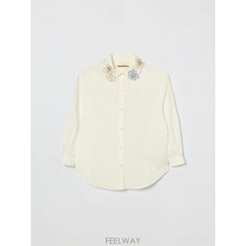 | Other Brand | 26SS SIMONETTA Camicia Simonetta in cotone con applicazioni26SS SIMONETTA Camicia Simonetta in cotone con applica