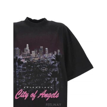 Balenciaga 26SS Balenciaga T ���� with �÷�Ǯ ����Ʈ 739037TSVR21041 TP5780860426SS Balenciaga T ���� with �÷�Ǯ ����Ʈ 739037TSVR21