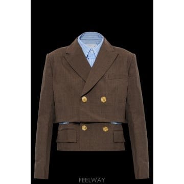 Sacai 26FW Sacai Double breasted �������� 26085630965 TP58027378426FW Sacai Double breasted �������� 26085630965 TP5802
