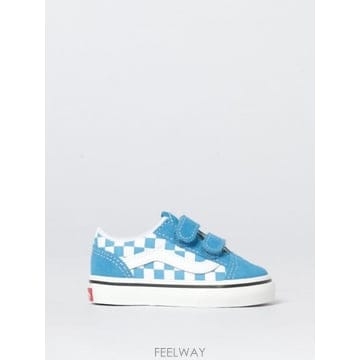 VANS 26SS  ����Ŀ�� Old Skool  in tela di cotone a scacchi e camoscio26SS  ����Ŀ�� Old Skool  in tela di cotone a scacchi 