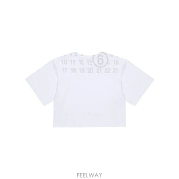 26SS 메종마르지엘라 T 셔츠 With 프린트 M61017MM02YM6100 TP570496589