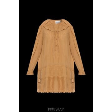 Isabel Marant 26FW ���ں����� �巹��  Lenora  RO1130FAD3J10ECARAMEL TP57953391426FW ���ں����� �巹��  Lenora  RO1130FAD3J10ECARAMEL 