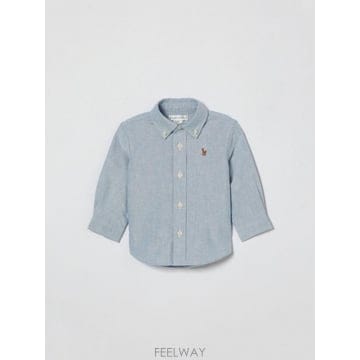 Ralph Lauren 26SS ���� ���� �η� Camicia classica ���� ���� �η� in cotone 320677133026SS ���� ���� �η� Camicia classica ���� ���� �η� in