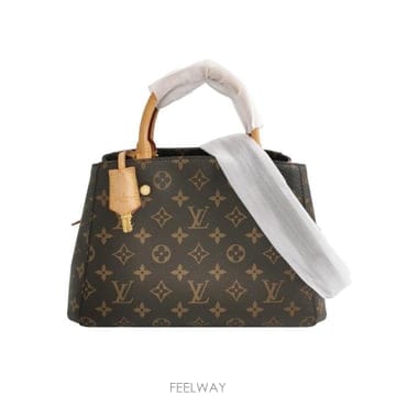 Louis Vuitton LOUIS VUITTON Montaigne BB Monogram Vachetta ���� 202607141806LOUIS VUITTON Montaigne BB Monogram Vachetta ���� 2026