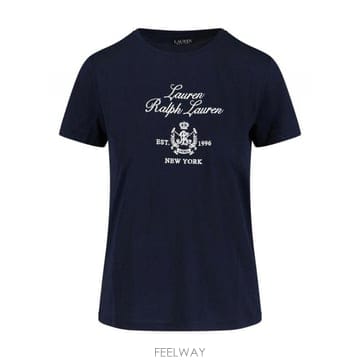 Ralph Lauren 26SS ���� �η� T shirts in cotone con �ΰ� Lauren ���� �η� 200P03725026SS ���� �η� T shirts in cotone con �ΰ� Lauren ����