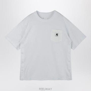 | Other Brand | 25FW SACAI X Į��Ʈ ȭ��Ʈ ��ư T ���� with �ΰ� patch 2500995SCO101 TP525FW SACAI X Į��Ʈ ȭ��Ʈ ��ư T ���� with �ΰ� patch