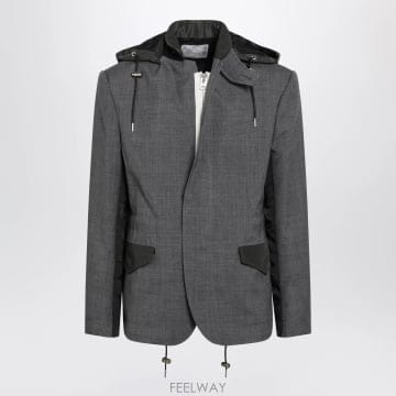 Sacai 26FW Sacai Grey khaki �� �� nylon ���� 2604026MNY342 TP58053597026FW Sacai Grey khaki �� �� nylon ���� 2604026MNY342 T