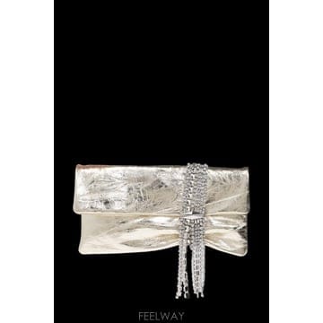 Jimmy Choo ������ Ŭ��ġ Zandra ZANDRABYNLIGHTPLATINUMSILVER TP579431732������ Ŭ��ġ Zandra ZANDRABYNLIGHTPLATINUMSILVER TP57