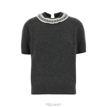 PRADA 26FW ����� ��ũ grey �� blend ������ P24G3SSOOO6556F0480 TP58027360526FW ����� ��ũ grey �� blend ������ P24G3SSOOO6556F0