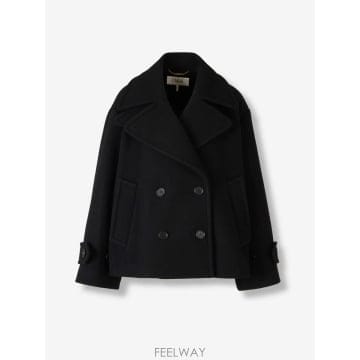 Chloe 26FW chloe chloe ��Ʈ Double Breasted ��Ʈ CH25AMA96952001BLACK26FW chloe chloe ��Ʈ Double Breasted ��Ʈ CH25AMA9695
