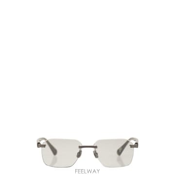 26SS 브루넬로 쿠치넬리 Rectangular titanium 선글라스 0BC1011T5033 TP5704