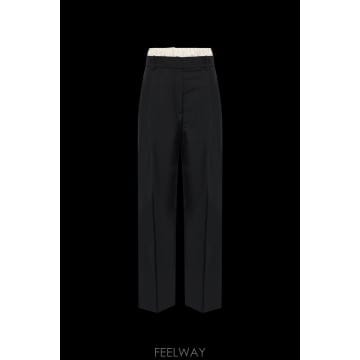 | Other Brand | 26FW ROHE �� pleated trousers 420301260001BLACK TP57750918126FW ROHE �� pleated trousers 420301260001BLACK TP5775