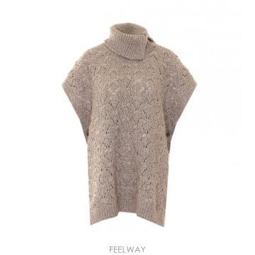 Fabiana Filippi 26FW �ĺ�Ƴ� �ʸ��� grey ��Ʈ poncho SAD216A883D9928206 TP57839338826FW �ĺ�Ƴ� �ʸ��� grey ��Ʈ poncho SAD216A883D99282