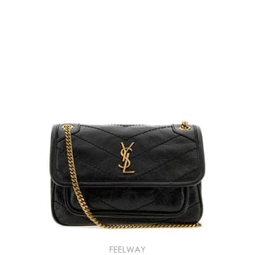 Saint Laurent 26FW ���ζ� ���� ���� �̴� Niki ��� �� 8460870EN071000 TP57808583426FW ���ζ� ���� ���� �̴� Niki ��� �� 8460870EN07100