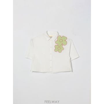 | Other Brand | 26SS SIMONETTA Camicia cropped Simonetta in cotone SY5A01P0026SS SIMONETTA Camicia cropped Simonetta in cotone SY5