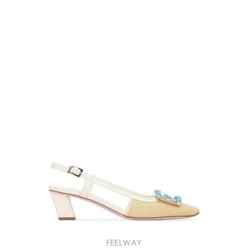 Roger Vivier 26SS ���� ��� BV PIETRE DURE SLING BACK DEC 45 RVW00645160L19126SS ���� ��� BV PIETRE DURE SLING BACK DEC 45 RVW0