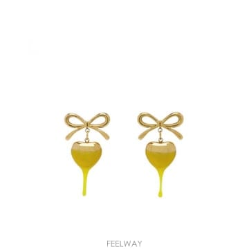 | Other Brand | 26SS OTTOLINGER ���� earrings 12590072503GLDYLWMUSTARD TP5782026SS OTTOLINGER ���� earrings 12590072503GLDYLWMUSTARD