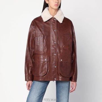 | Other Brand | 25FW HALFBOY ���� ���� ���� with shearling collar HF251WL017LT01425FW HALFBOY ���� ���� ���� with shearling collar HF
