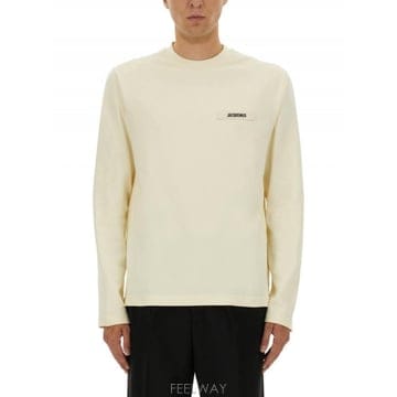 Jacquemus 25FW ��ũ���� LE T ���� GROS GRAIN MANCHES LONGUES TSM00570AJ0022625FW ��ũ���� LE T ���� GROS GRAIN MANCHES LONGUES TSM