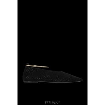 JIL SANDER 26SS ������ Suede perforated ballet flats J15WZ0038P7587001 TP526SS ������ Suede perforated ballet flats J15WZ0038P75