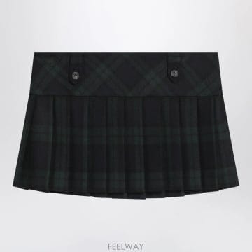 Miu Miu 25FW �̿�̿� ���� �׸� pleated �� �̴� ��ĿƮ MG2534OOO17V7F0D3Z TP57937425FW �̿�̿� ���� �׸� pleated �� �̴� ��ĿƮ MG2534O