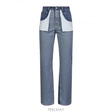 Maison Margiela 26SS �������������� Straight ���� jeans with overturned pockets S52LA26SS �������������� Straight ���� jeans with overturne