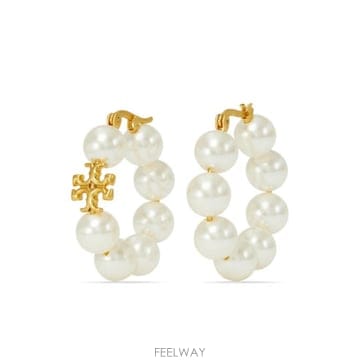 Tory Burch 24FW �丮��ġ KIRA HOOP �̾ 140674960 TP57841007724FW �丮��ġ KIRA HOOP �̾ 140674960 TP578410077