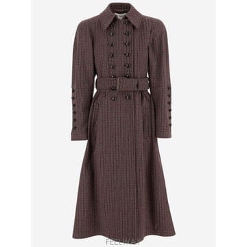 Chloe 26SS chloe Plaid patterned ��Ʈ CH25WMA61169990 TP57053309526SS chloe Plaid patterned ��Ʈ CH25WMA61169990 TP5705