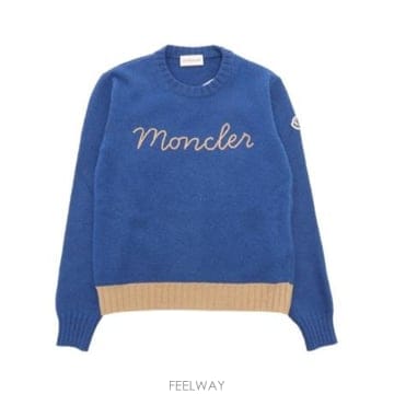 24FW Moncler 보이즈 니트 스웨터 J29549C00009M111571J TP578508068