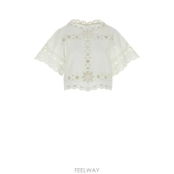 Isabel Marant 24FW ���ں����� ���ں����� Shirts HT0459FAB3J06I20WH TP57897420124FW ���ں����� ���ں����� Shirts HT0459FAB3J06I20WH T