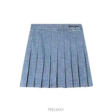 26SS 골든구스 Pleated Jeans 스커트 GKP02613P00248250984 TP576677640