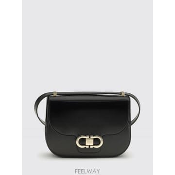 Ferragamo 26SS ����䷹ ��󰡸� Borsa Gancini �̴� Ferragamo in pelle spazzolat26SS ����䷹ ��󰡸� Borsa Gancini �̴� Ferragamo in