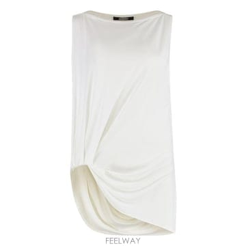 Jacquemus 25SS ��ũ���� Le Haute Peplo fluid ���� ž 25E251TO1222381100 TP57825SS ��ũ���� Le Haute Peplo fluid ���� ž 25E251TO122
