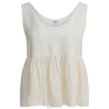 Chloe 26SS chloe ��ũ peplum ž CH26SHT30310107 TP57807840926SS chloe ��ũ peplum ž CH26SHT30310107 TP578078409